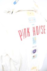画像4: PINK HOUSE / フード付きワッペンブルゾン F 白 Y-26-01-22-115-LO-CO-SZ-ZTC072 (4)