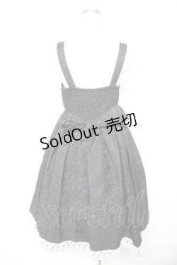 画像2: Chalmiere / クロスモチーフジャンスカ M 黒 Y-26-01-22-117-LO-OP-SZ-ZY