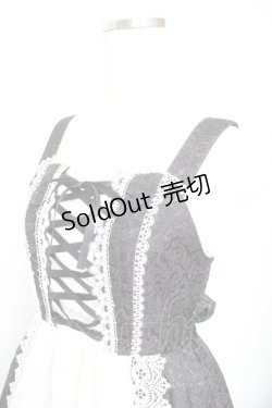 画像3: Chalmiere / クロスモチーフジャンスカ M 黒 Y-26-01-22-117-LO-OP-SZ-ZY