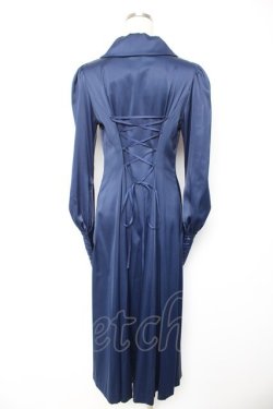 画像2: ATELIER PIERROT / Narcissusワンピース  ネイビー Y-26-01-22-130-EL-OP-SZ-ZY