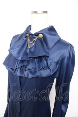 画像3: ATELIER PIERROT / Narcissusワンピース  ネイビー Y-26-01-22-130-EL-OP-SZ-ZY