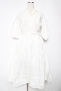 PINK HOUSE / レース使い裾タックワンピース F 白 Y-26-01-22-132-LO-OP-SZ-ZY