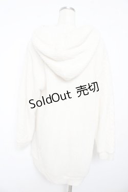 画像2: axes femme / 裏ボアコーデイガン  生成り Y-26-01-22-141-AX-JA-SZ-ZTC053