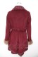 画像2: axes femme / レースカラーコート  ワイン Y-26-01-22-143-AX-CO-SZ-ZTC036 (2)