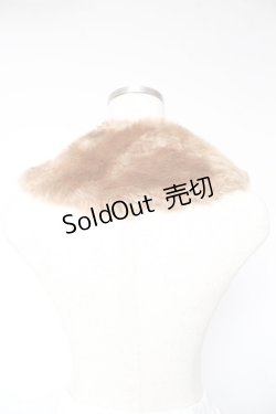 画像2: Innocent World / ベルナリボンファー付け襟  ブラウン Y-26-01-22-020-IW-ZA-SZ-ZY