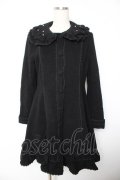 metamorphose / マーガレットコート  黒 Y-26-01-22-149-ME-CO-SZ-ZTC049