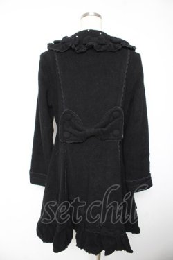 画像2: metamorphose / マーガレットコート  黒 Y-26-01-22-149-ME-CO-SZ-ZTC049