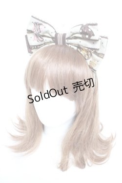 画像1: Angelic Pretty /  Chocolate Rosetteカチューシャ  ベージュ Y-26-01-22-022-AP-AC-SZ-ZY