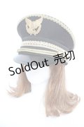 Royal Princess Alice / dark knight general ミリタリーキャップ  黒 Y-26-01-22-029-LO-AC-SZ-ZY