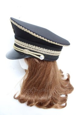 画像2: Royal Princess Alice / dark knight general ミリタリーキャップ  黒 Y-26-01-22-029-LO-AC-SZ-ZY