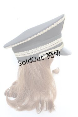 画像4: Royal Princess Alice / dark knight general ミリタリーキャップ  黒 Y-26-01-22-029-LO-AC-SZ-ZY