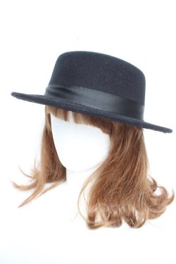 画像2: m petit by misako / サンリオキャラクターズコラボ クロミ カンカン帽  黒 Y-26-01-22-031-LO-AC-SZ-ZY