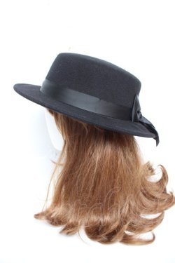 画像3: m petit by misako / サンリオキャラクターズコラボ クロミ カンカン帽  黒 Y-26-01-22-031-LO-AC-SZ-ZY