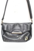 axes femme / 月夜の猫ショルダーバッグ  黒 Y-26-01-22-034-AX-BG-SZ-ZY