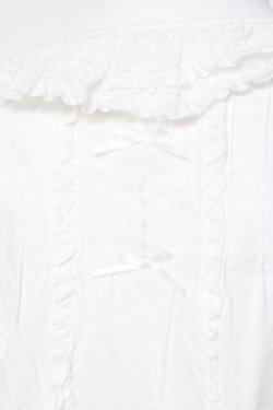 画像4: PINK HOUSE / ローンフリルブラウス F 白 Y-26-01-24-039-LO-BL-SZ-ZY