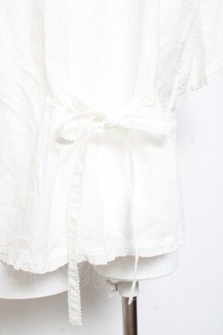 画像4: PINK HOUSE / ローンフリルセーラーブラウス F 白 Y-26-01-24-040-LO-BL-SZ-ZY