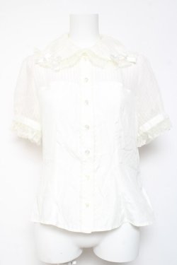 画像1: Angelic Pretty / Sweet Jelly Girlブラウス  白 Y-26-01-24-041-AP-BL-SZ-ZY