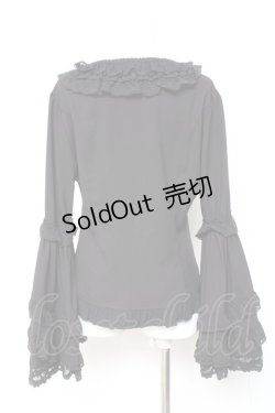 画像2: 中国ロリータ / 姫袖ブラウス XL 黒 Y-26-01-24-049-LO-TO-SZ-ZY