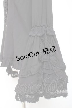 画像3: 中国ロリータ / 姫袖ブラウス XL 黒 Y-26-01-24-049-LO-TO-SZ-ZY