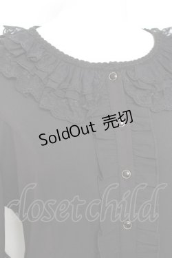 画像4: 中国ロリータ / 姫袖ブラウス XL 黒 Y-26-01-24-049-LO-TO-SZ-ZY