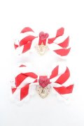 BABY, THE STARS SHINE BRIGHT / Patissiere Bonbon Ribbonクリップ  赤 Y-26-01-24-010-BA-AC-SZ-ZY