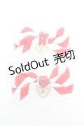 BABY, THE STARS SHINE BRIGHT / Patissiere Bonbon Ribbonクリップ  赤 Y-26-01-24-010-BA-AC-SZ-ZY