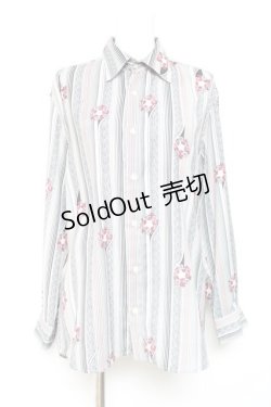 画像1: AXES-X / アールデコローズPTシャツ M 赤 Y-26-01-24-050-LO-BL-SZ-ZY