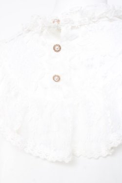 画像4: axes femme kawaii / ヴィンテージシフォンブラウス  白 Y-26-01-24-051-AX-BL-SZ-ZY