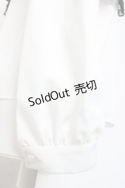 画像3: Ank Rouge / ぽんぽんリボンケープブラウス M 白 Y-26-01-24-053-CA-BL-SZ-ZY