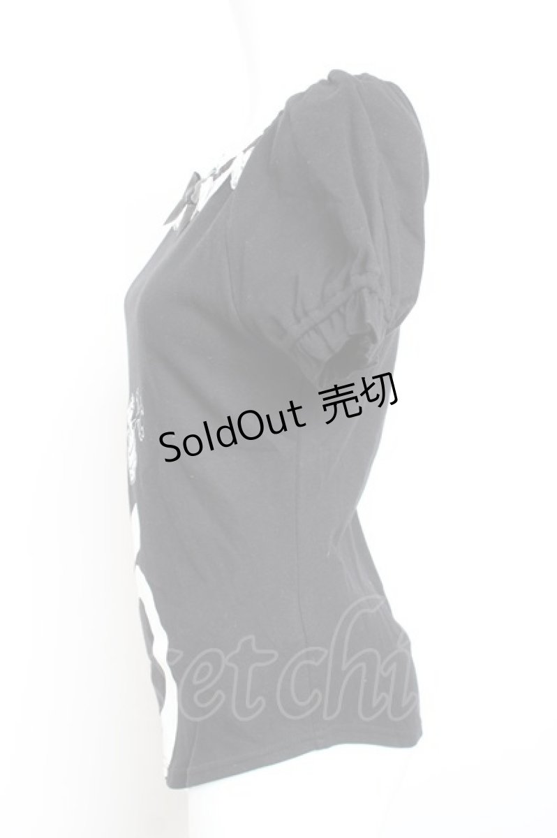 画像2: Angelic Pretty / ホロホロゴーストカットソー  黒 Y-26-01-24-054-AP-TO-SZ-ZY (2)