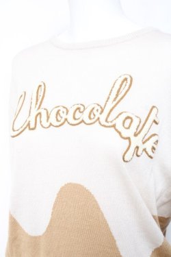 画像4: Q-pot. / メルトチョコレート クルーネックニット 48 ホワイト Y-26-01-24-055-QP-TO-SZ-ZY