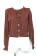 画像1: axes femme kawaii / 2つリボンカーディガン  ブラウン Y-26-01-24-057-AX-TO-SZ-ZY (1)