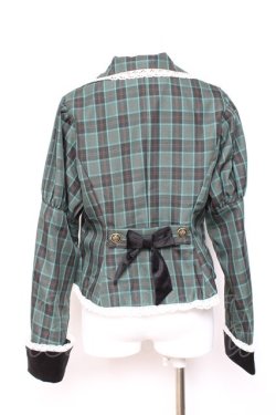 画像2: Eri Aino's Collection / シャーロットの水曜日ジャケット  グリーン Y-26-01-24-059-LO-JA-SZ-ZY