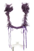 Vallee lys / Nocturne Tulle Harness  パープル Y-26-01-24-062-GO-TO-SZ-ZY