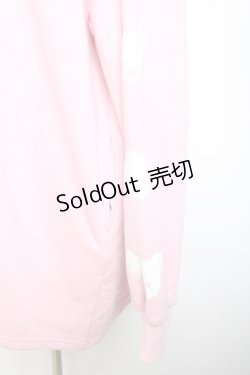 画像2: LISTEN FLAVOR / おくすりベアプルオーバー  ピンク Y-26-01-24-064-PU-TO-SZ-ZY