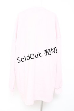 画像3: LISTEN FLAVOR / おくすりベアプルオーバー  ピンク Y-26-01-24-064-PU-TO-SZ-ZY