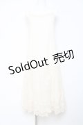 axes femme / レース使いペチワンピース  生成り Y-26-01-24-068-AX-OP-SZ-ZY