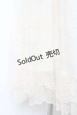 画像4: axes femme / レース使いペチワンピース  生成り Y-26-01-24-068-AX-OP-SZ-ZY