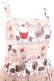 画像4: axes femme kawaii / お菓子柄ジャンパースカート  ピンク Y-26-01-24-070-AX-OP-SZ-ZY (4)