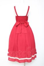 画像3: axes femme kawaii / ヴィンテージシフォンJスカート  赤 Y-26-01-24-071-AX-OP-SZ-ZS (3)