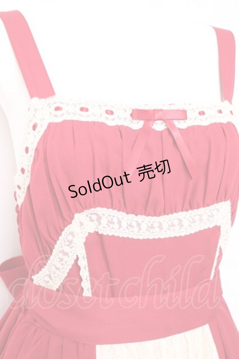 画像4: axes femme kawaii / ヴィンテージシフォンJスカート  赤 Y-26-01-24-071-AX-OP-SZ-ZS (4)