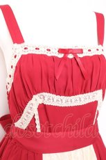 画像4: axes femme kawaii / ヴィンテージシフォンJスカート  赤 Y-26-01-24-071-AX-OP-SZ-ZS (4)