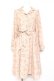 画像1: axes femme / チュール袖シャツワンピース  ベージュ Y-26-01-24-072-AX-OP-SZ-ZY (1)