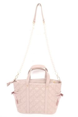 画像2: FLC / MINA*キルトリボン2WAYバッグ  淡薄(グレー) Y-26-01-24-016-LO-BG-SZ-ZY