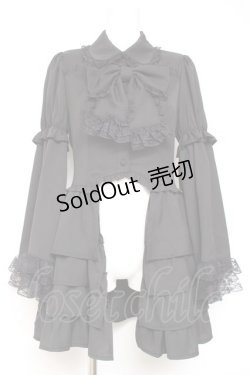 画像1: Jamieエーエヌケー / お姫様ブラウス M 黒 Y-26-01-24-078-LO-BL-SZ-ZY