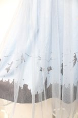 画像5: axes femme / ピーター・パン/プリントワンピース F サックス Y-26-01-24-080-AX-OP-SZ-ZS (5)