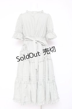 画像3: Chalmiere / フリルロングワンピース M ミント Y-26-01-24-081-LO-OP-SZ-ZY