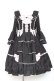 画像1: axes femme kawaii / メアリー姫袖ドレス M 黒 Y-26-01-24-082-AX-OP-SZ-ZY (1)