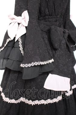 画像4: axes femme kawaii / メアリー姫袖ドレス M 黒 Y-26-01-24-082-AX-OP-SZ-ZY