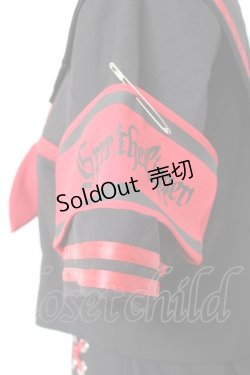 画像4: Grrr the Lipper / 魔界学園セーラーセットアップ F ブラック×レッド Y-26-01-24-083-PU-OP-SZ-ZY